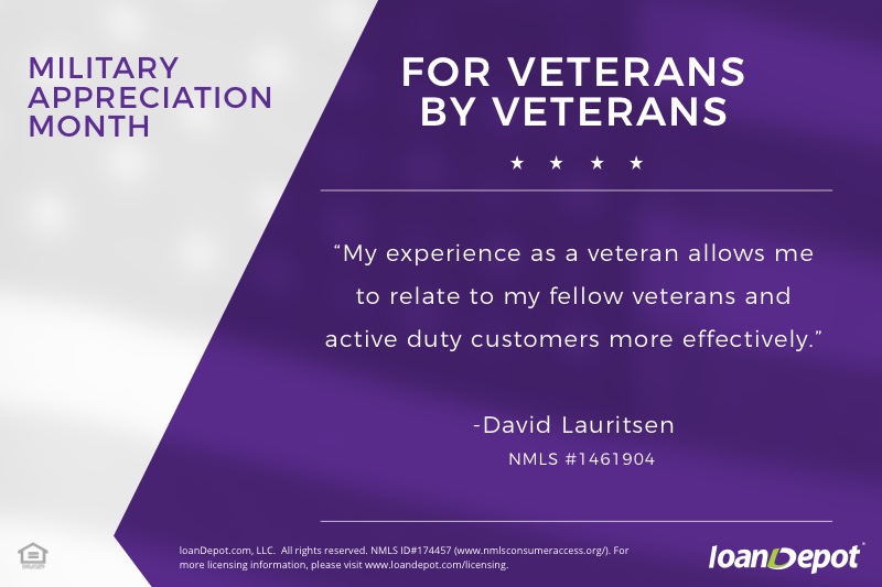 David Lauritsen Military Appreciation Month