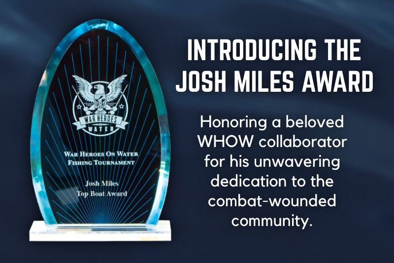 War Heroes on Water - Josh Miles Award