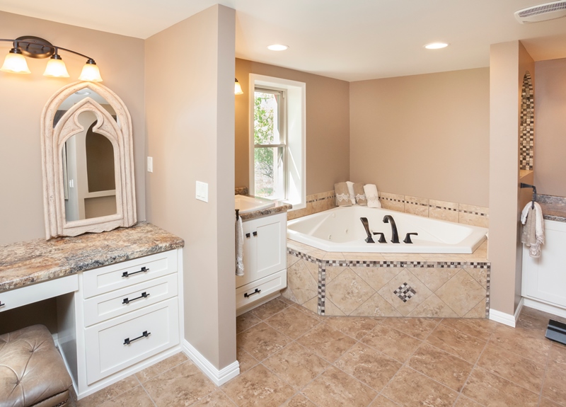 Master bath makeover